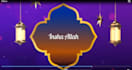 create islamic wedding invitation video