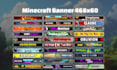 create banner animation for minecraft, hytale, fivem server liste