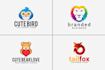 design cute mascot, character logo