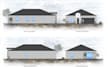 render your architectural floor plans, sections in photoshop