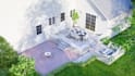 design your garden, backyard, front yard landscape, patio and deck