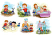 create awesome children book illustrations