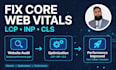 speed up and optimize your wordpress website and improve core web vitals
