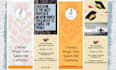 design any type of creative custom bookmarks