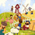 make children books illustrations , character design , stickers