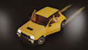 create 3d low poly cars