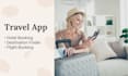 develop travel app with destination finder, hotel and flight booking options