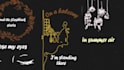 create hand drawn animated lyric video