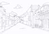 draw amazing 2d landscape, background art