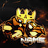 make a professional geometry dash profile picture or banner