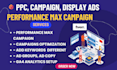 set google search ads, PPC, campaign, display ads, performance max campaign