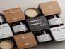 design candle label, candle package and logo design