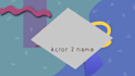 create a retro 80s 90s TV intro