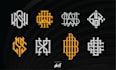 design badass monogram logo for your streetwear brand