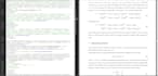 write your document in latex