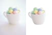 make white background with natural shadow effect