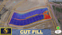 create contour map and topographic plan using survey or gis data