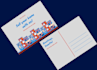do modern postcard design
