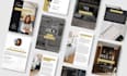 design and format your business document, PDF  in canva