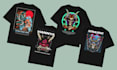 draw japanese art streetwear t shirt design illustration