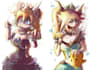 make video game illustrations
