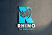 do modern and professional 3d minimalist business logo design