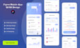 mobile app ui ux prototype design by figma