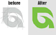 raster to vector tracing, logo vectorize, redraw, vector art