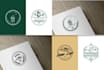 create a logo for a vintage themed restaurant, cheese, food