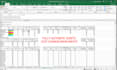 design an excel spreadsheet to ensure convenience