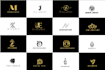 create modern minimalist and luxury logo design