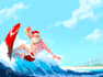 create a fully render illustration