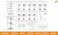 draw a floor plan and structural details using autocad