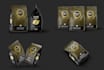 do aesthetic coffee bag packaging, stickers and label design
