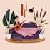 draw children book illustration for you
