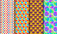 create unique abstract and geometric patterns