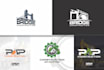 create a fitness, agriculture, construction logo