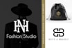 modern fashion logo with copyrights