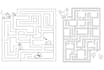 design unique mazes puzzles and kids activity book for you
