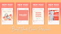 create social media posts, facebook ad image, instagram templates