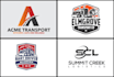 design towing auto trucking, transport, and logistics logo