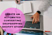 build any type of shopify store in 24 hours