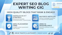 write SEO nlp optimized eeat blog posts that rank