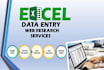 do copy paste, PDF to excel, image convert excel