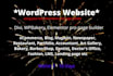 create wp site using very fast load page builder gutenberg