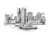 hand draw architecture and urban design sketches