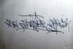 do graffiti handstyle tags on the wall