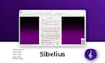 copy sheet music in sibelius or musescore, convert to midi