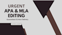 expertly proofread and edit your apa or mla paper in 12 hours