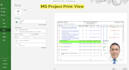 do construction schedule by ms project